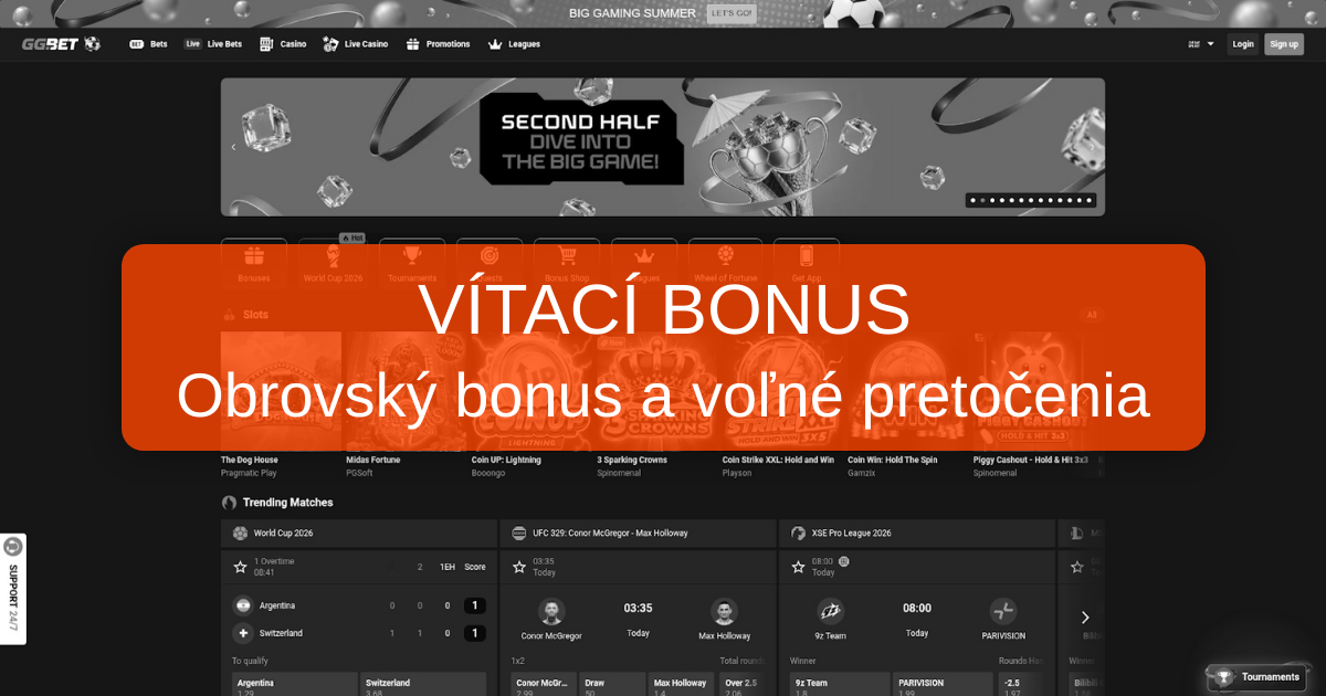 GG.BET Casino: Bonusy a Bezpečné Hranie
